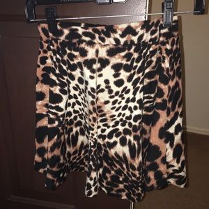 Charlotte Russe cheetah skirt